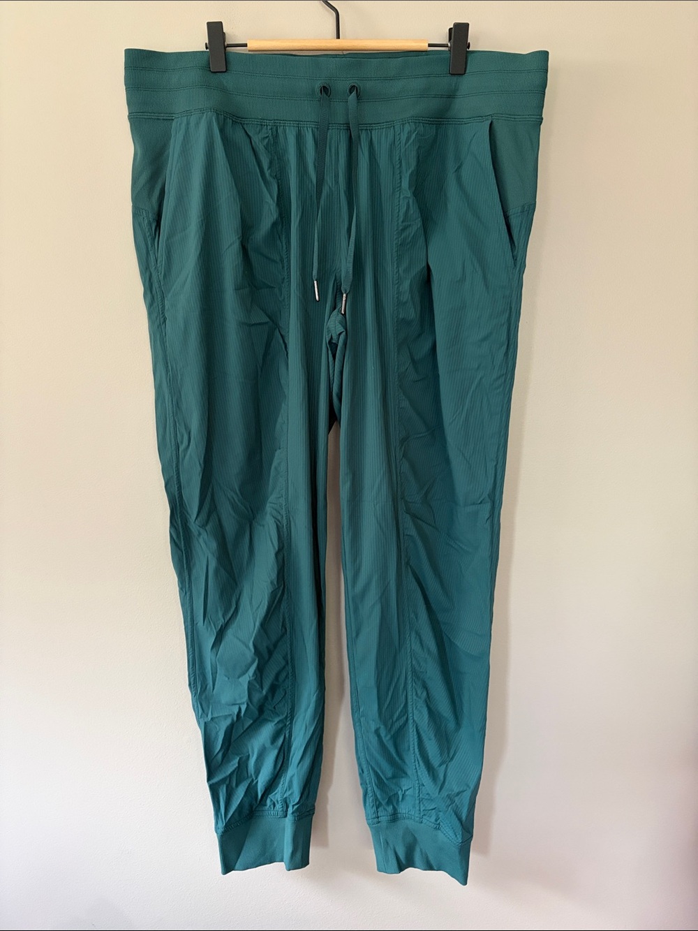 Lululemon Dance Studio Joggers Jasper Green Size 14 Athletic Workout Track Pants